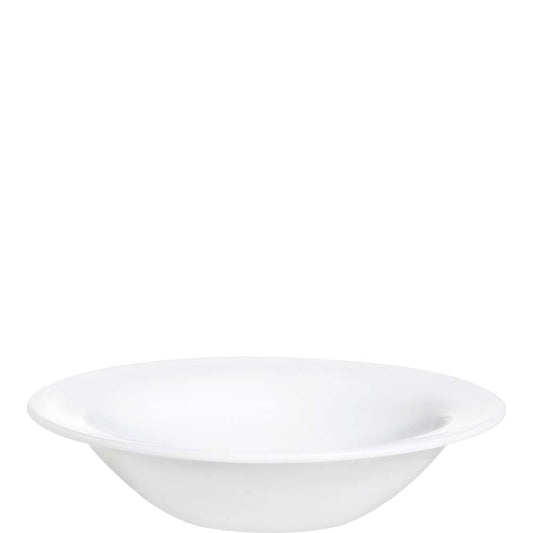 Weiße Schüssel, leer, Gastronomie