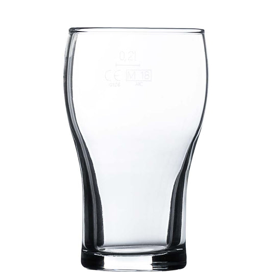 Transparentes Wasserglas für Gastronomie