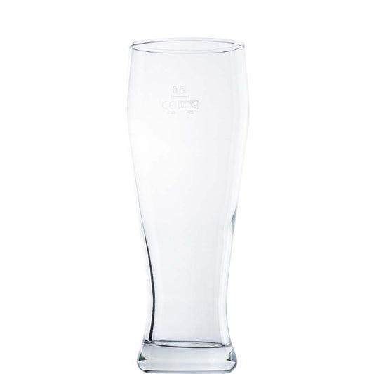 Glas mit 0,5-L-Markierung