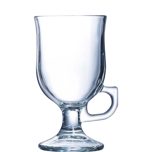 Glas-Goblet mit Fuß und Griff