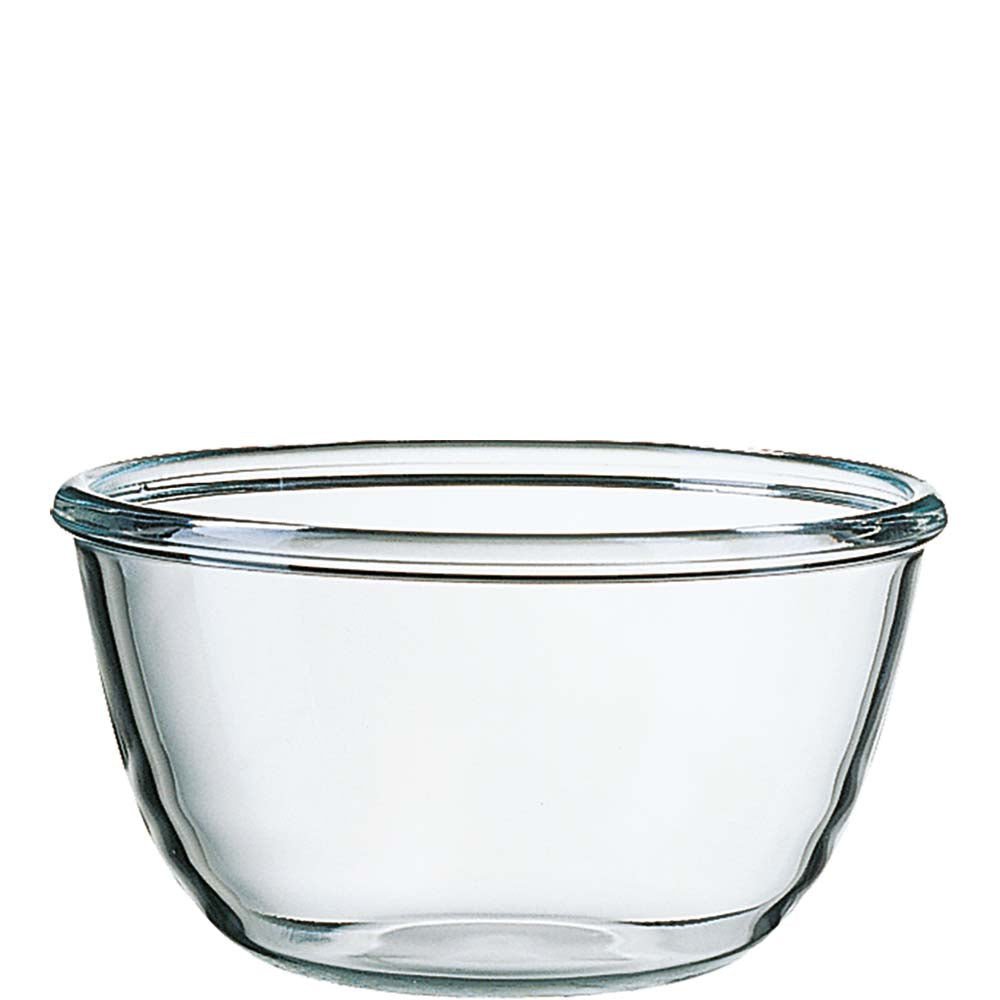 Transparente Glas-Schüssel für Gastronomie