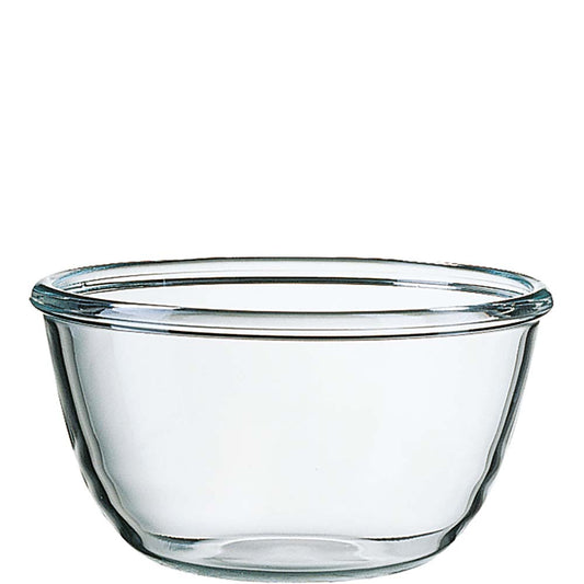 Transparente Glas-Schüssel für Gastronomie