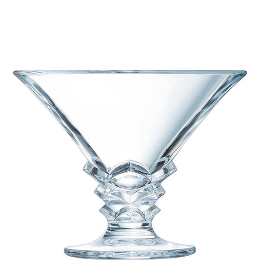 Martiniglas aus klarem Glas