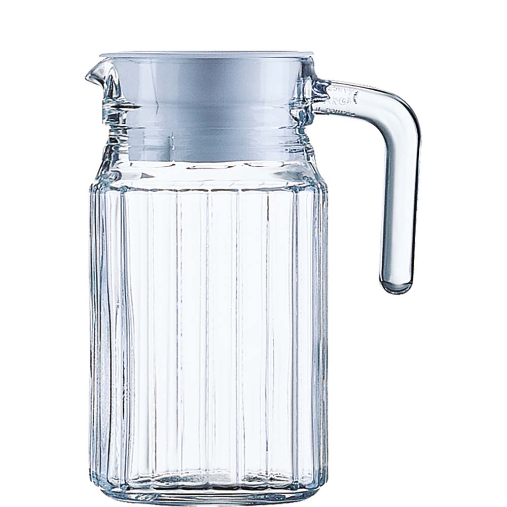 Glaskrug mit Griff, Wasser