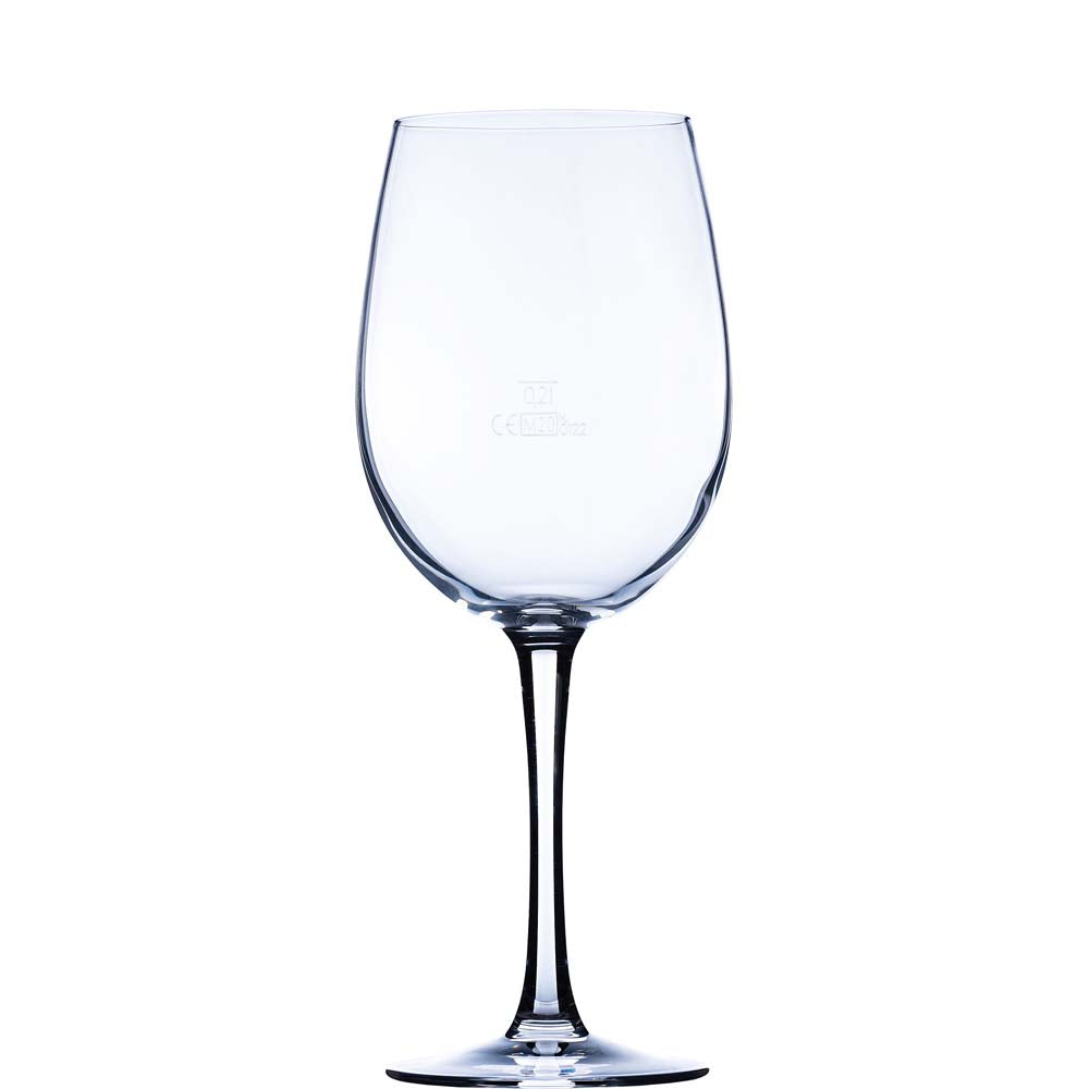 Weinglas aus Glas für Gastronomie
