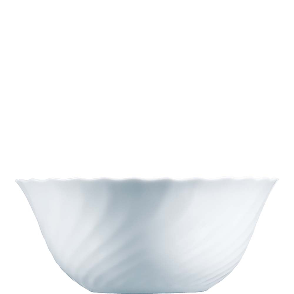 Weiße Servierschale für Gastronomie