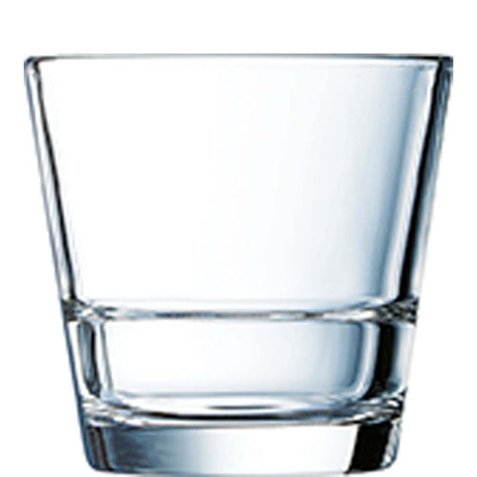 Leeres Trinkglas aus Glas