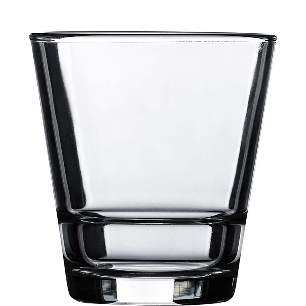 Leeres Glas für Getränke