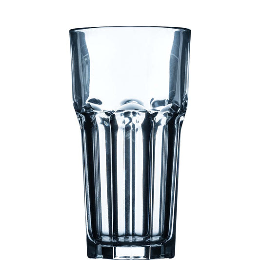 Transparentes Trinkglas aus Glas
