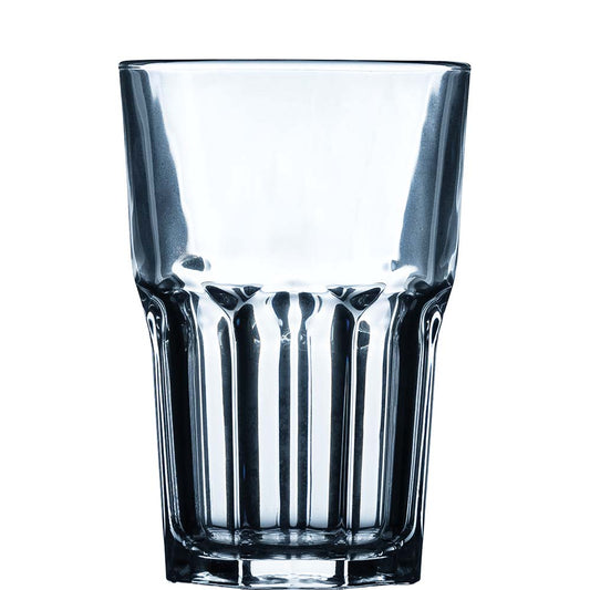 Glas-Tumbler Nahaufnahme, leer