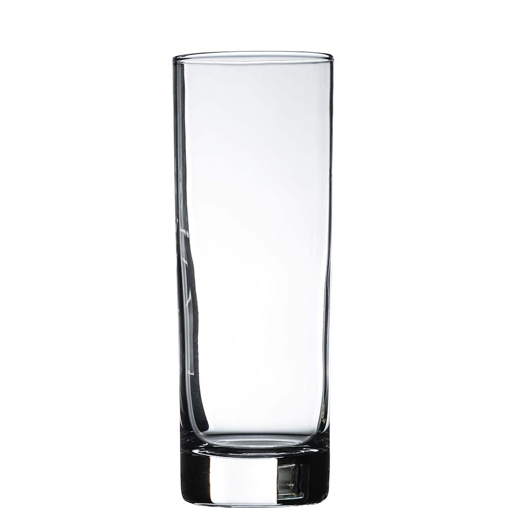 Hohes Glas, leeres Trinkglas