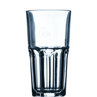 Klares Trinkglas aus Glas