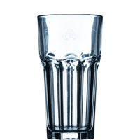 Glas für Getränke in Gastronomie