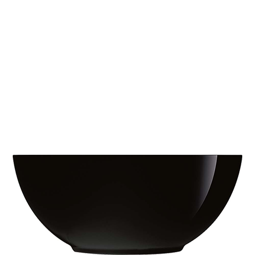 Schwarze Schale von unten