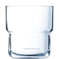 Klares Glas als Trinkglas
