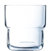 Transparentes Glas-Trinkglas