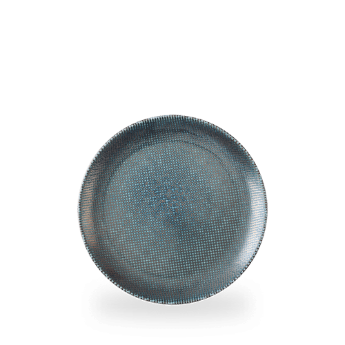 Rundes, perforiertes Metalltablett