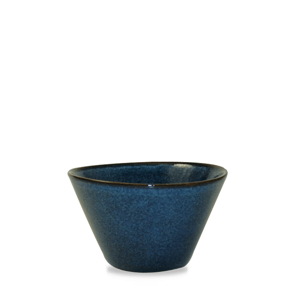 Blaue Schale für Gastronomiezwecke