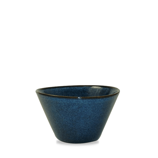 Blaue Schale für Gastronomiezwecke