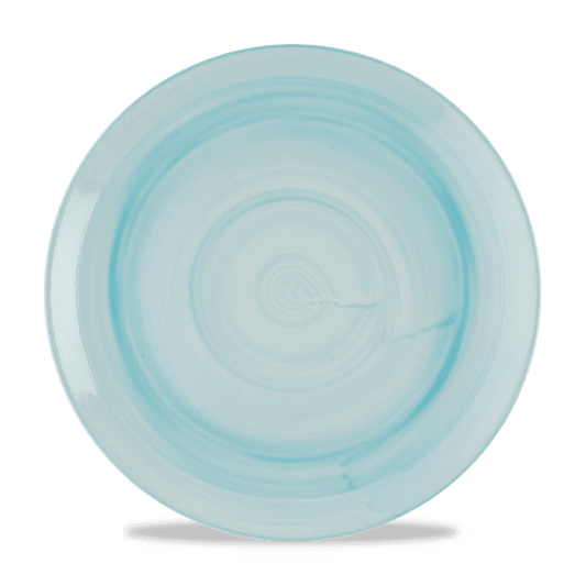 Leere blaue Porzellan-Schale