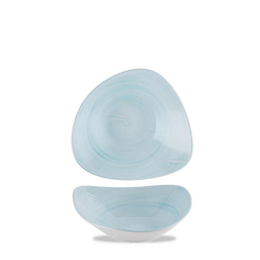 Blaue Keramikschale, modern Design