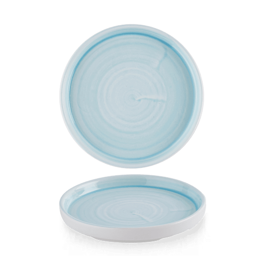 Blaue Geschirrplatten, B2B Gastronomie