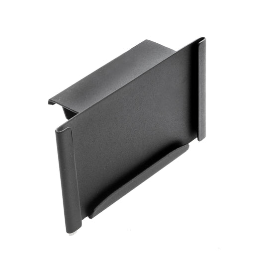 Schwarzer Tablet-Halter für Gastronomie.