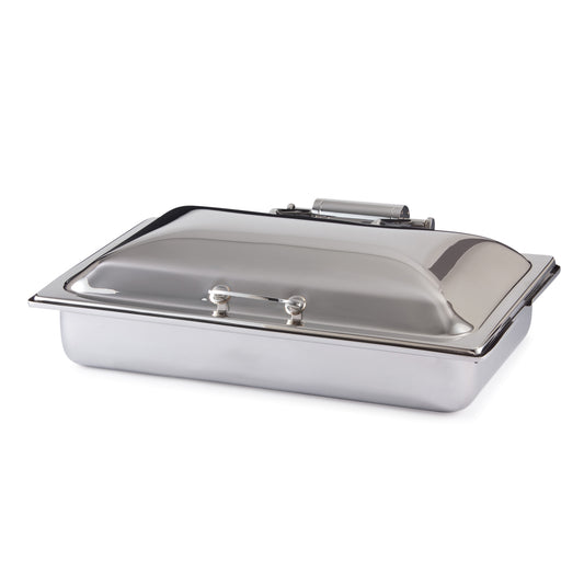 Chafing Dish aus Edelstahl.