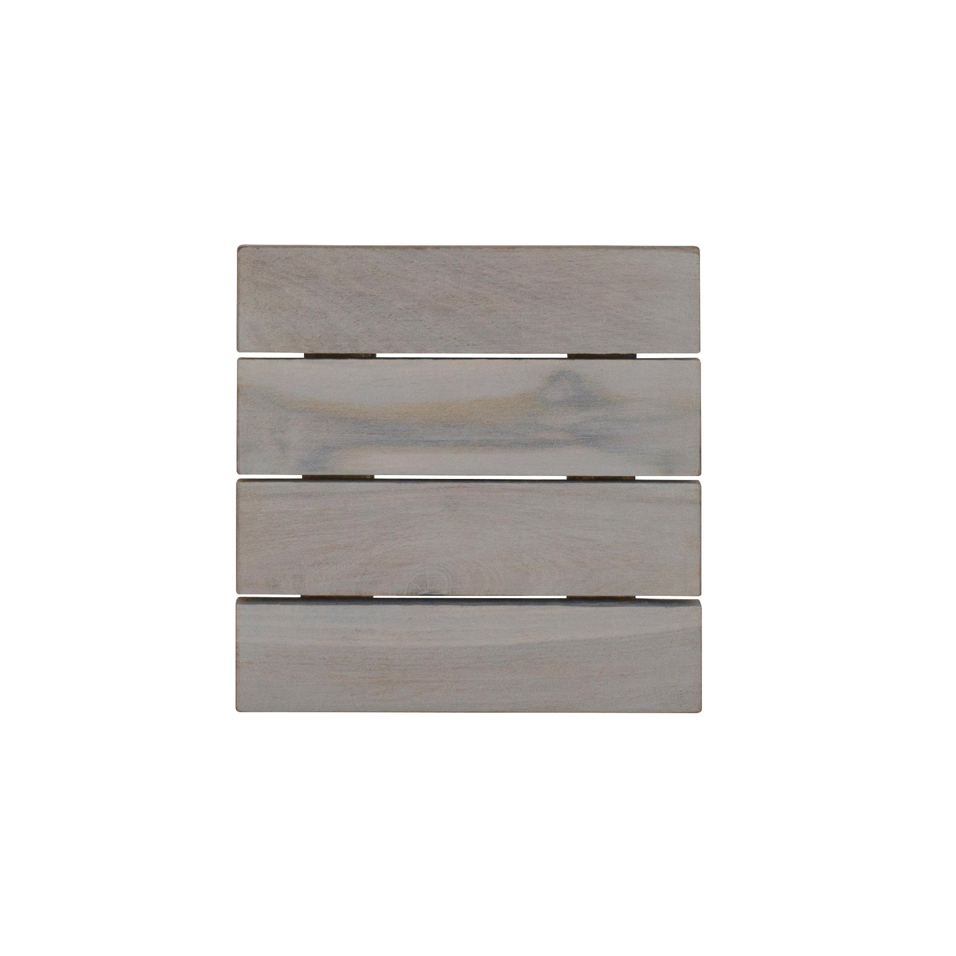 Holzpalette mit vier Brettern.