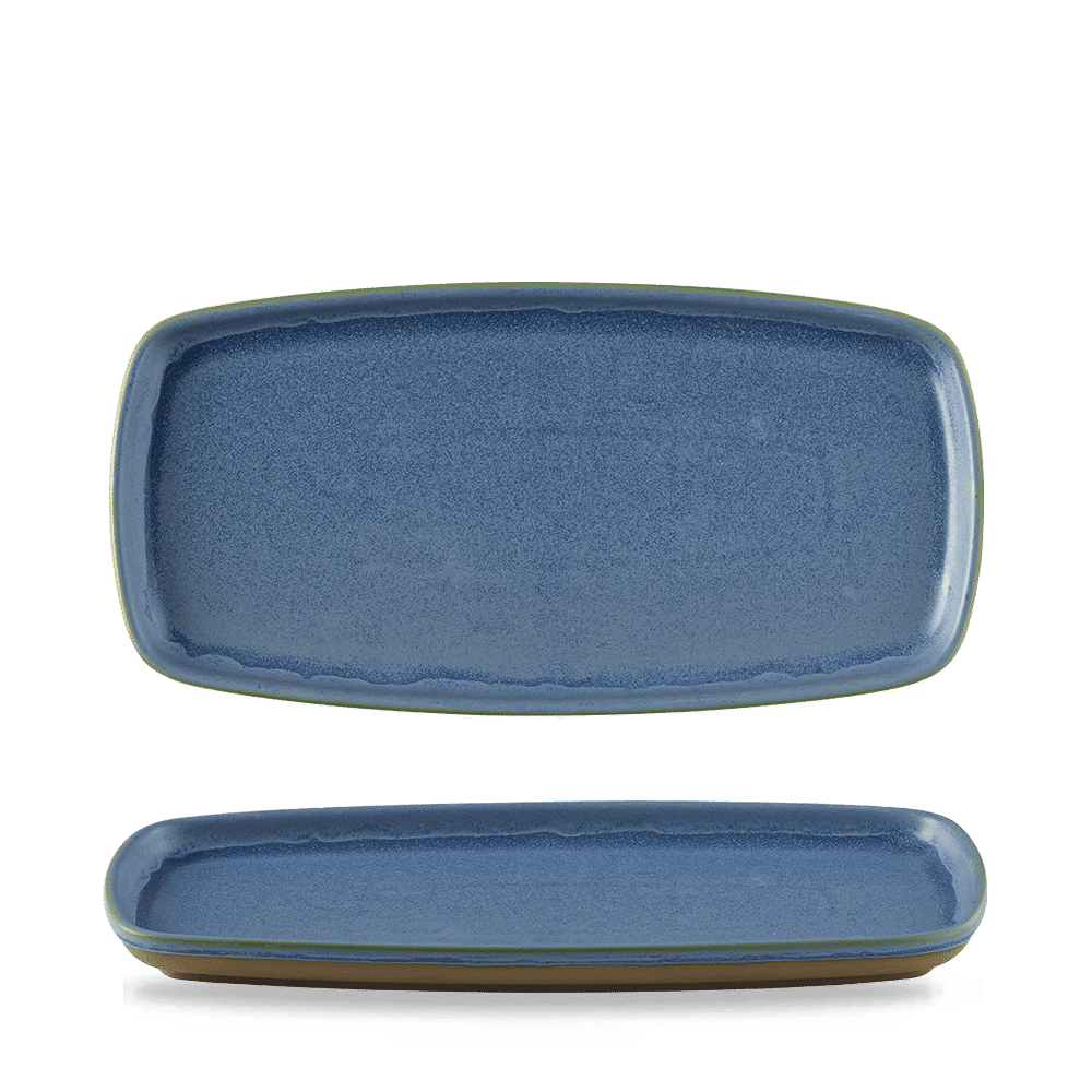 Blaue Keramikplatten, B2B Gastronomie
