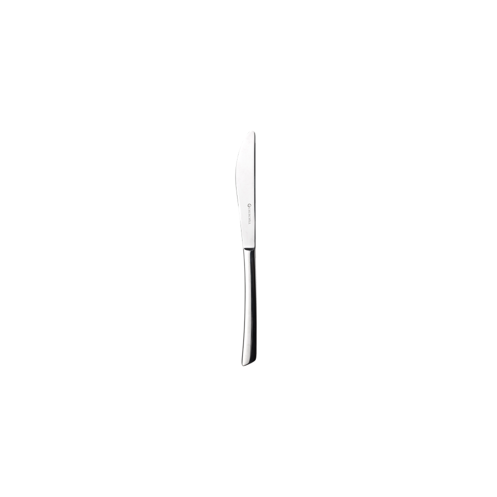 Küchenmesser mit schwarzem Griff.