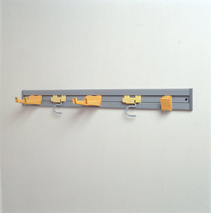 Wand‑Werkzeughalter / Organisationsleiste, 86 cm, grau