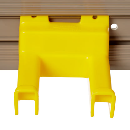 Wand‑Werkzeughalter / Organisationsleiste, 86 cm, grau