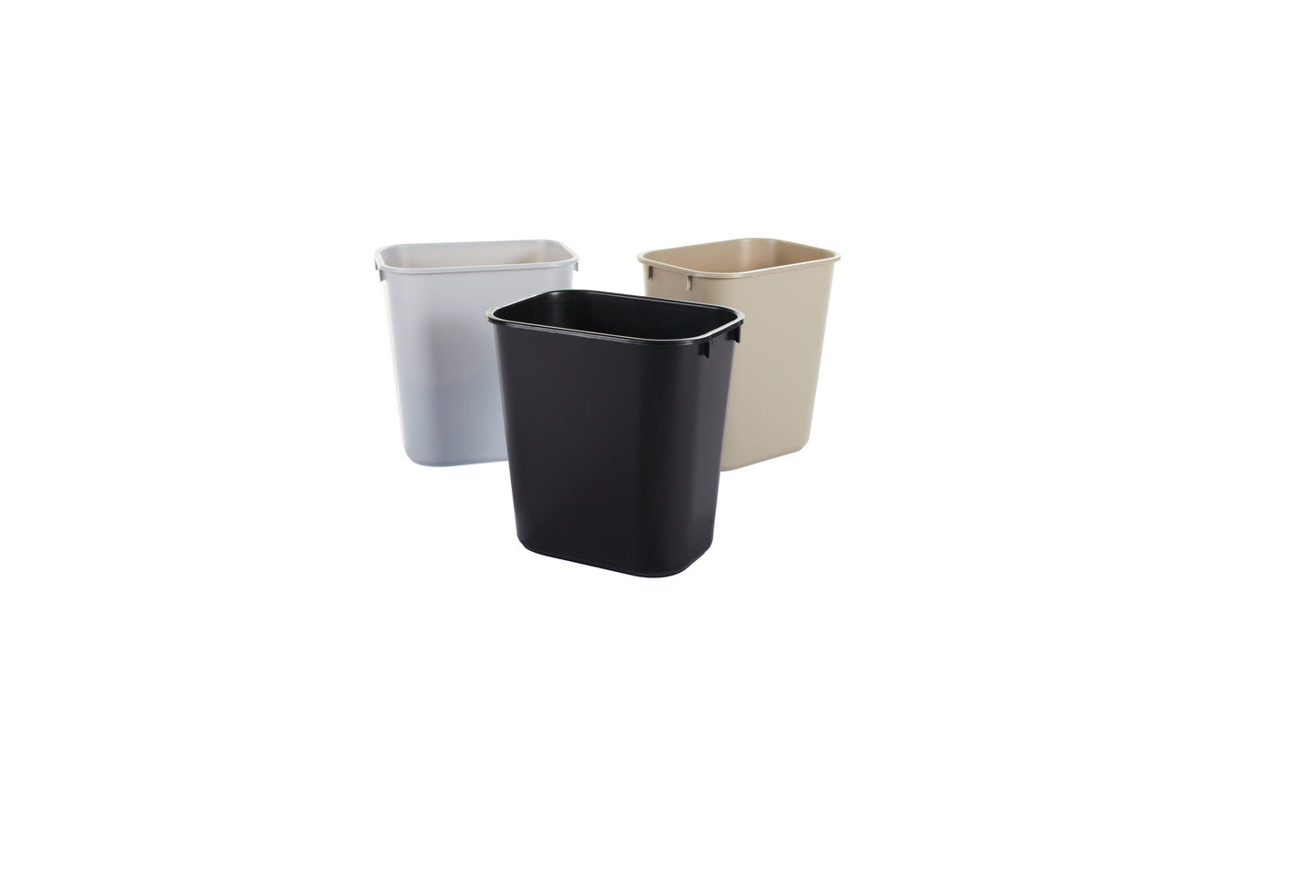 Feuerbeständiger Abfallbehälter, 13 l, Beige
