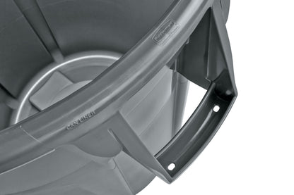 BRUTE® Rundbehälter mit Luftkanälen, 76 l, Weiß