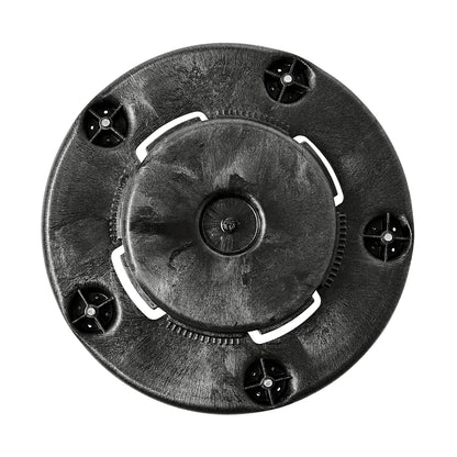 BRUTE® Transportroller für 76/121/167/208 l Behälter, Schwarz