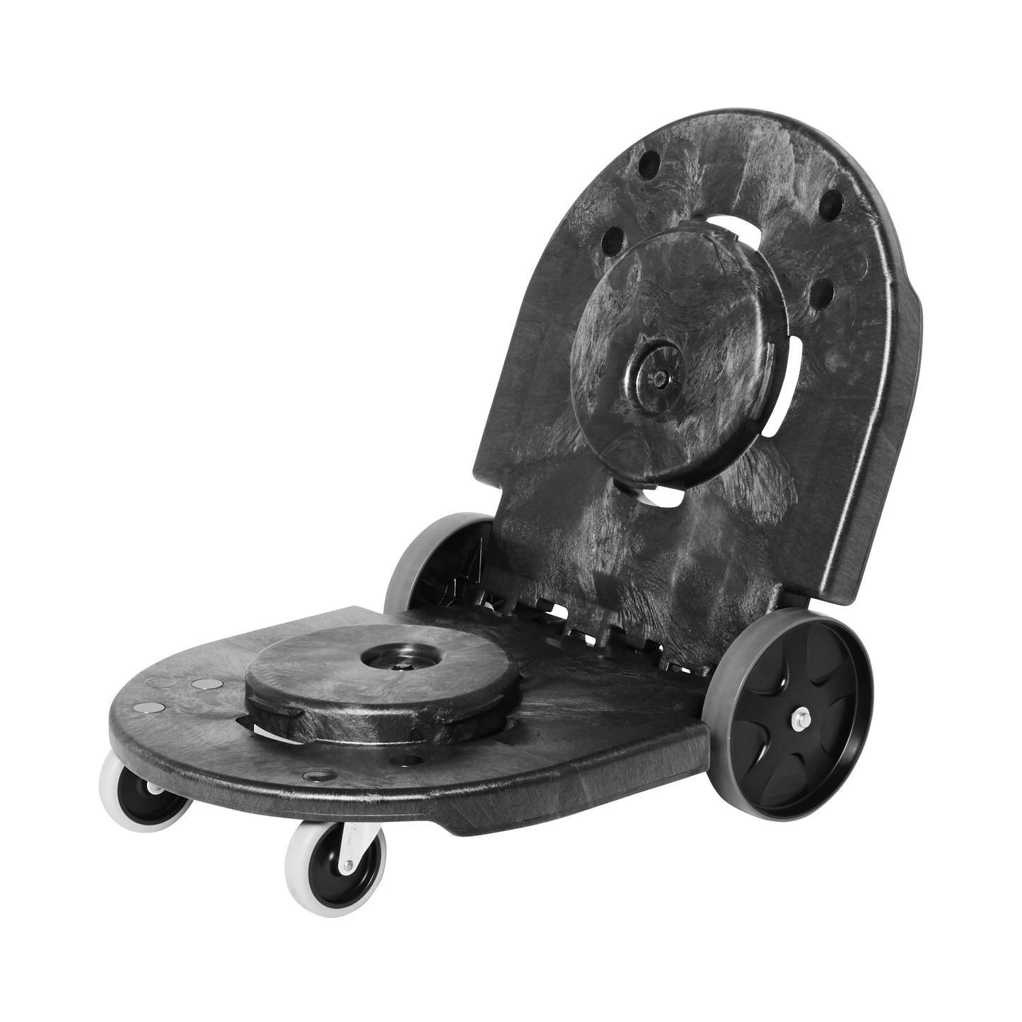 BRUTE® Tandem-Transportroller für 76/121/167 l Behälter, Schwarz