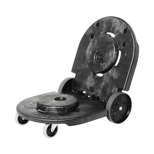 BRUTE® Tandem-Transportroller für 76/121/167 l Behälter, Schwarz