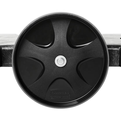 BRUTE® Tandem-Transportroller für 76/121/167 l Behälter, Schwarz