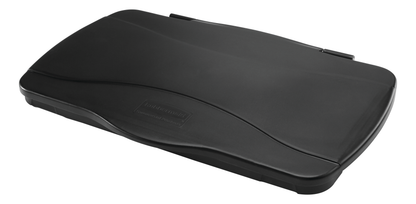 Slim Jim® Klappdeckel, geschlossen, für 60 l/87 l Behälter, Schwarz