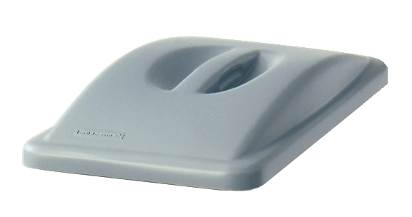 Slim Jim® Deckel mit Griffmulde, geschlossen, für 60 l/87 l Behälter, Grau