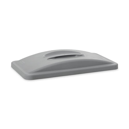 Slim Jim® Deckel mit Griffmulde, geschlossen, für 60 l/87 l Behälter, Grau
