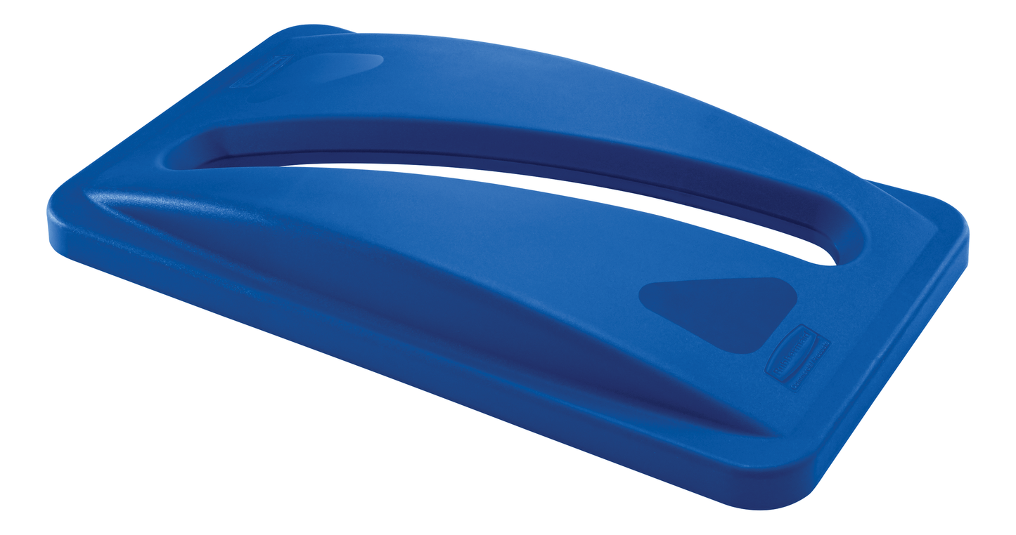 Slim Jim® Recycling‑Deckel für Papier, für 60 l/87 l Behälter, Blau