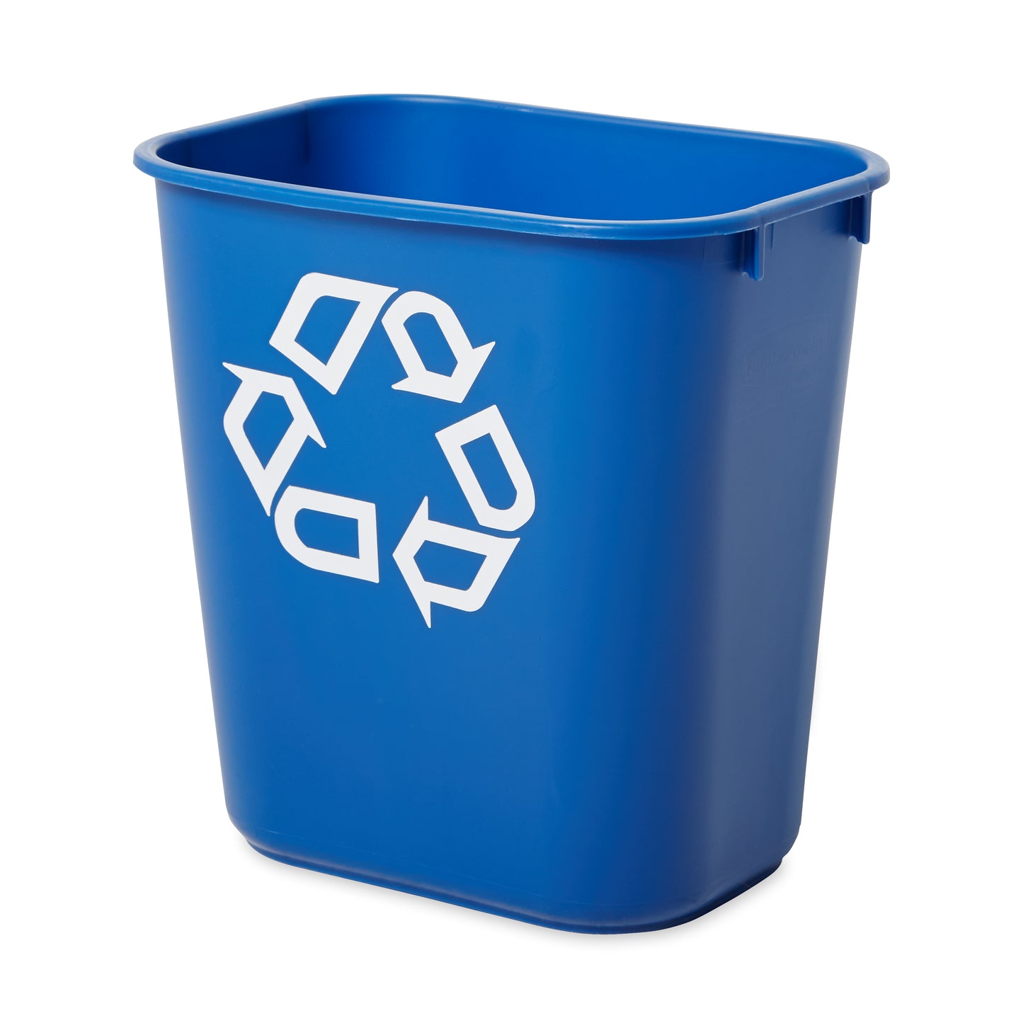 Schreibtisch-Papierkorb rechteckig, 12 l, Blau