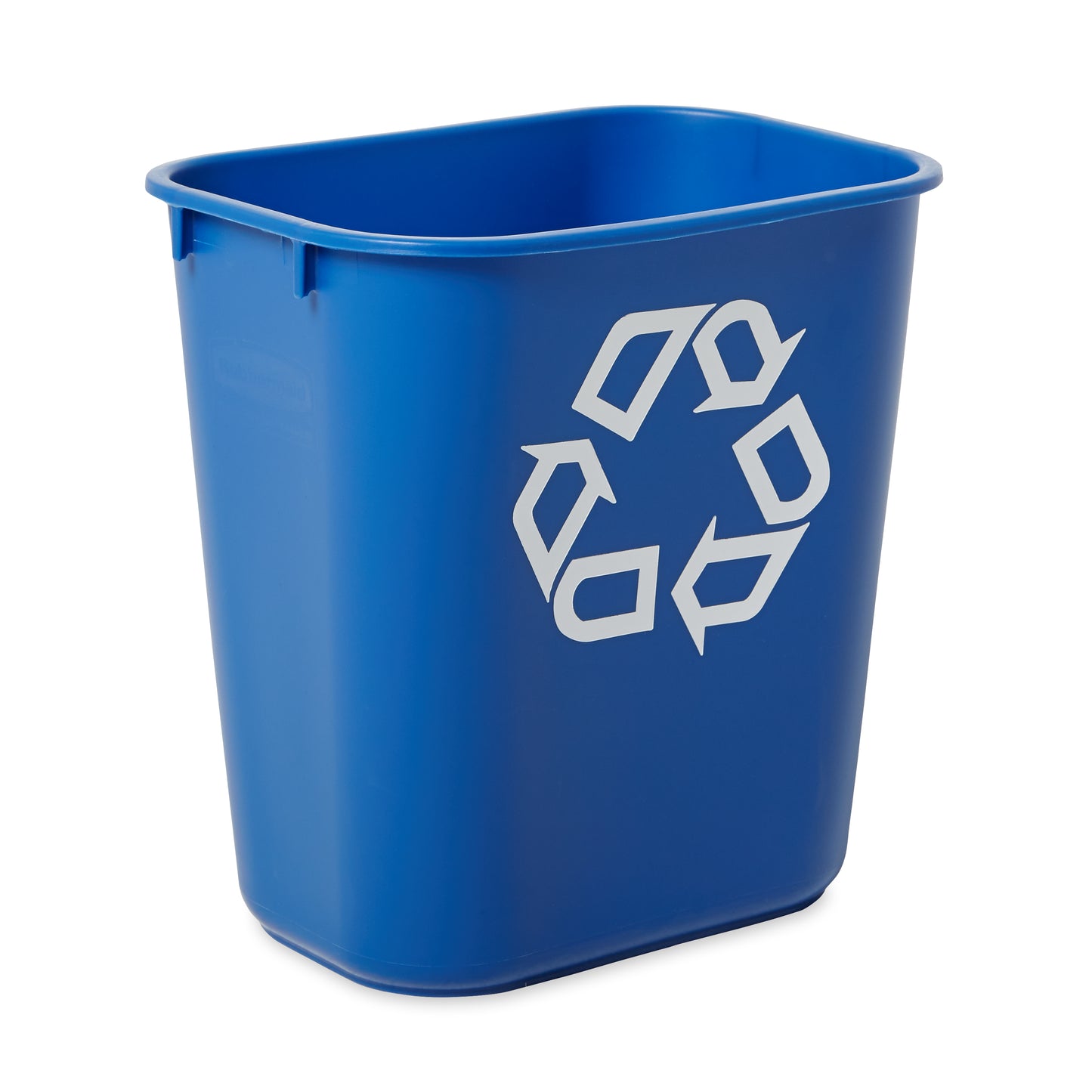 Schreibtisch-Papierkorb rechteckig, 12 l, Blau