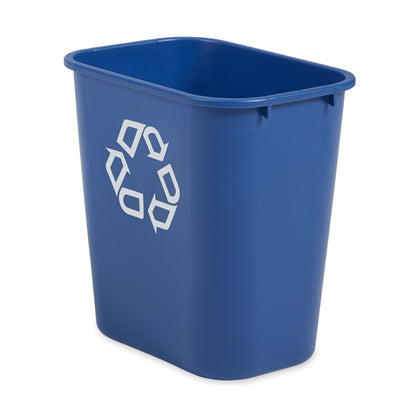Recycling-Behälter rechteckig, 27 l, Blau