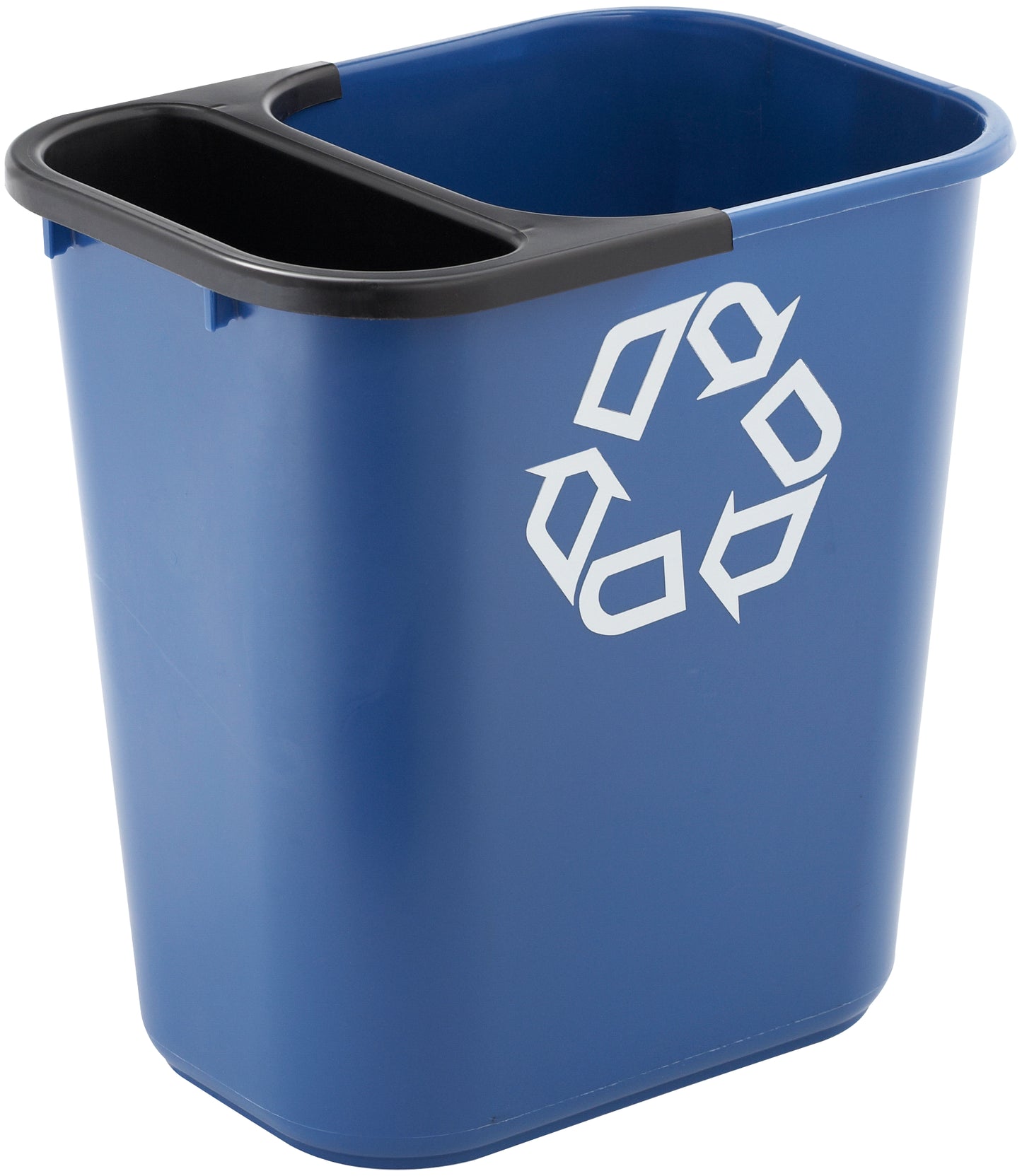 Recycling-Behälter rechteckig, 27 l, Blau