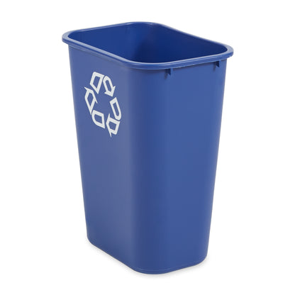 Recycling-Behälter rechteckig, 39 l, Blau