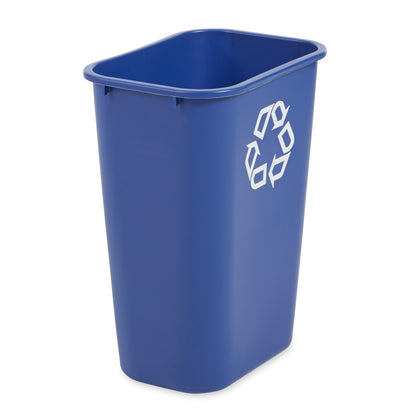 Recycling-Behälter rechteckig, 39 l, Blau