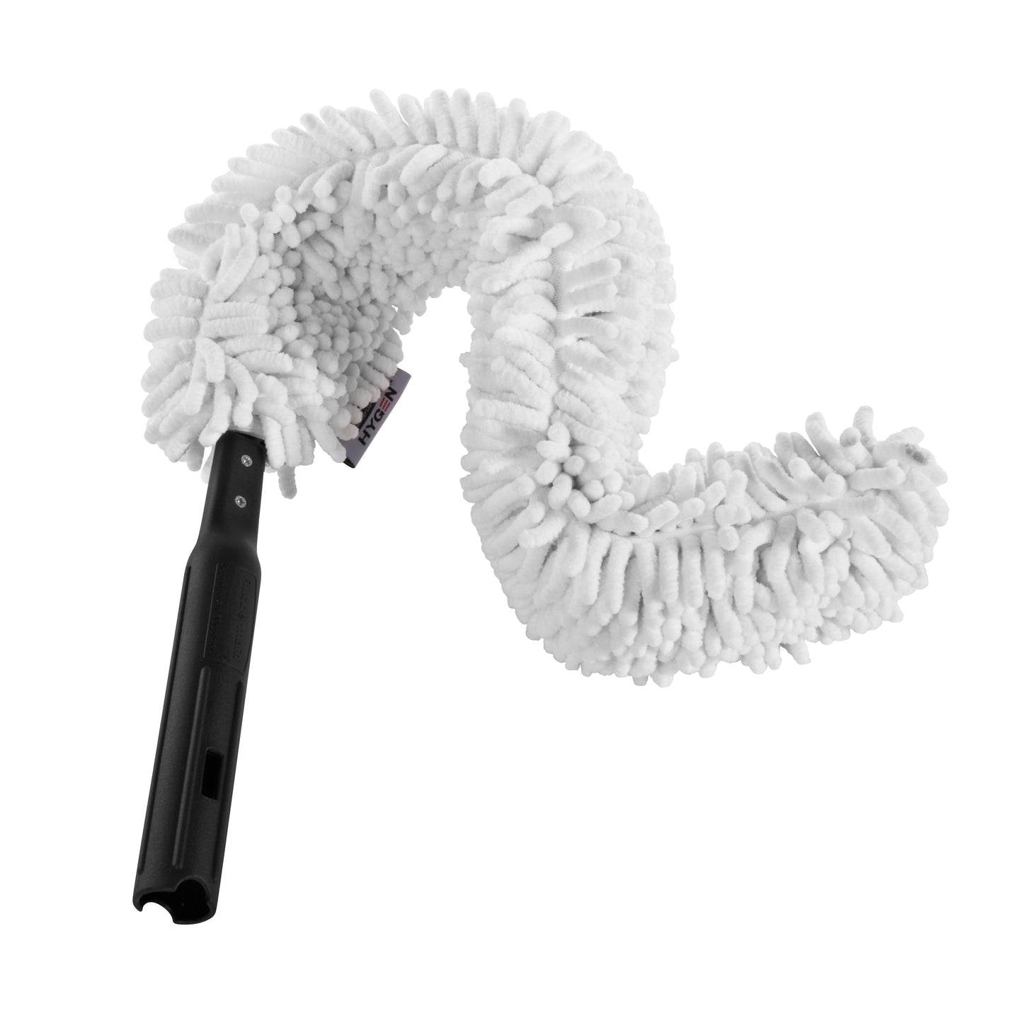 HYGEN™ flexibler Staubwedel für Nass‑ und Trockenreinigung mit Mikrofaser‑Staubbezug, weiss
